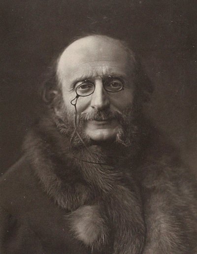 ジャック・オッフェンバッハの肖像 1819-1880. 作： Unbekannt