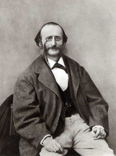 ジャック・オッフェンバッハの肖像1819-1880、1865年頃。 作： Unbekannt