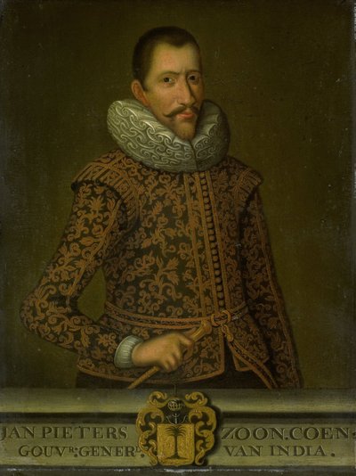 ヤン・ピーテルスゾーン・コーエン（1587-1629）の肖像 作： Unbekannt