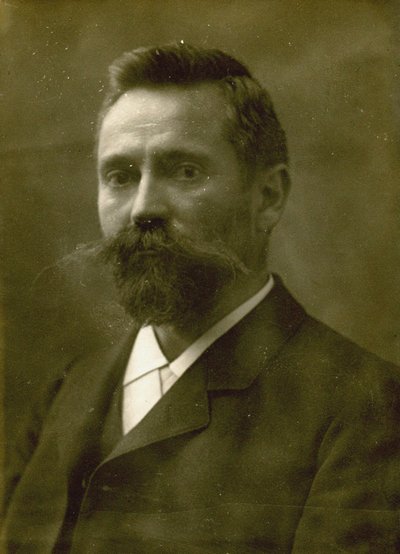 ヨハネス・ホフマン1867-1930の肖像。 作： Unbekannt