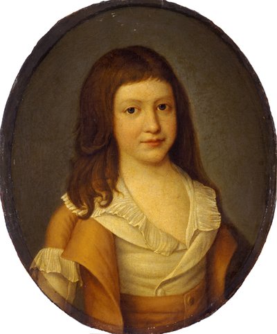 フランス王室の王子ルイ・シャルルの肖像 1785年～1795年 1790年代前半 作： Unbekannt