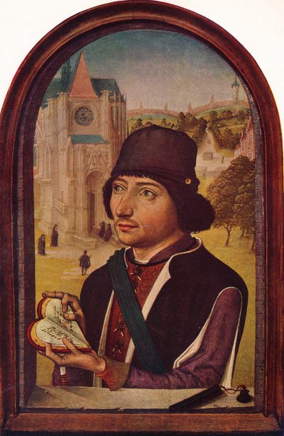 ルイ11世の肖像、c1456-58 作： Unbekannt