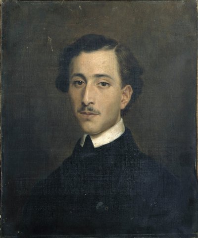 Lucien-Anatole Prévost-Paradol（1829-1870）の肖像。 作： Unbekannt