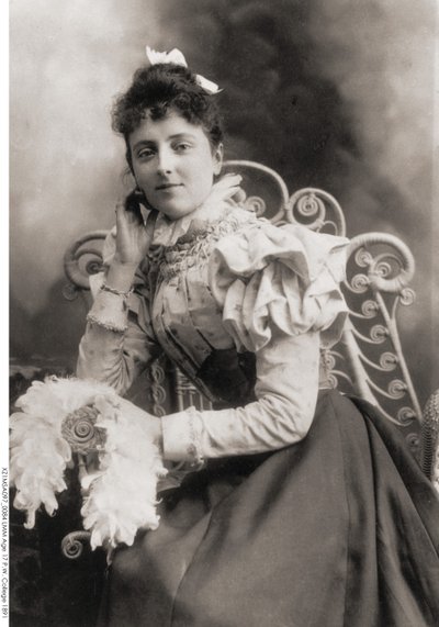 ルーシー・モード・モンゴメリーの肖像1874-1942、1891 作： Unbekannt