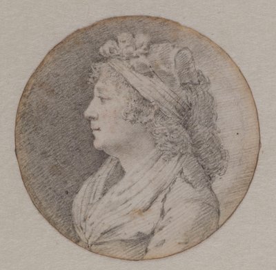 ランバル公妃マリー・ルイーズ・オブ・サヴォワ（1749-1792）の肖像。 作： Unbekannt