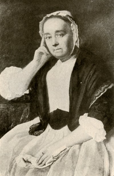 日常的な衣装を着たナサニエルアップルトン夫人の肖像、1763年、1937年。 作： Unbekannt
