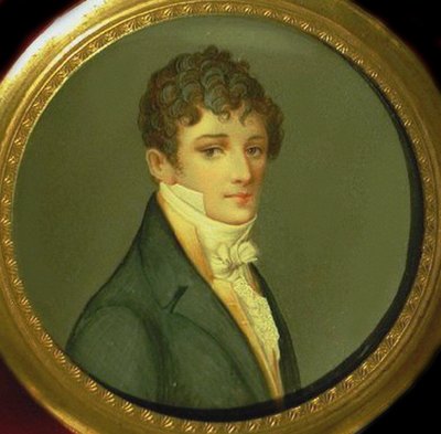 ニコライ・アファナシェヴィッチ・ゴンチャロフ1787-1861の肖像、ナタリア・プシュキナスの父 作： Unbekannt