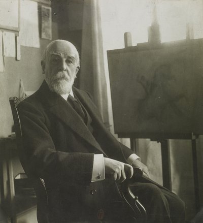 オディロン・ルドンの肖像 1840-1916, 1913. 作： Unbekannt