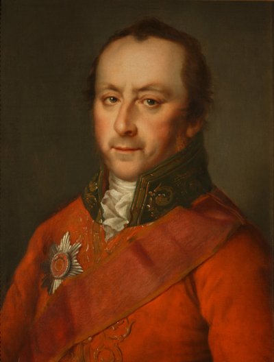 Pavel Ivanovich Golenishchev-Kutuzov 1767-1829、1800年代の肖像 作： Unbekannt