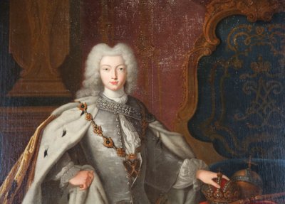 「ピョートル 2 世の肖像」、c1728 作： Unbekannt
