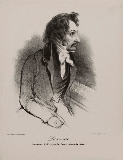 ピエール・フランソワ・ラセネールの肖像（1835年 作： Unbekannt