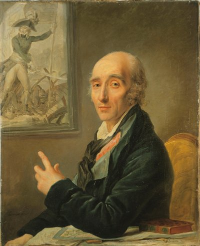 ピエール・フランソワ・シャルル・オージェローの肖像 1757-1816年、1805年から1812年の間。 作： Unbekannt