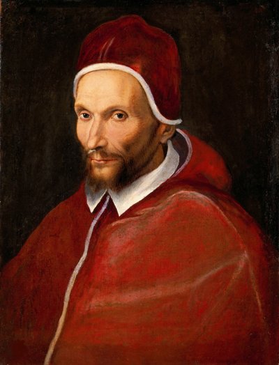 教皇アーバン VII 1521-1590 の肖像。 作： Unbekannt