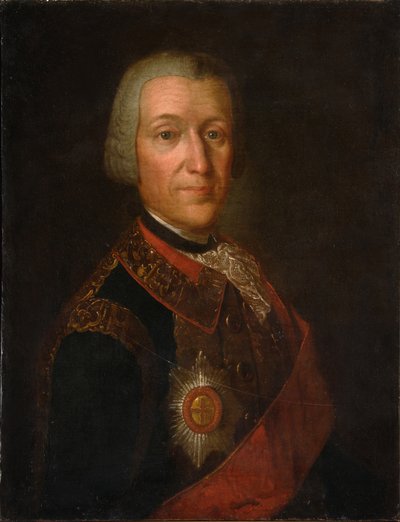 フョードルイワノビッチゴリツィン王子の肖像1700〜1759年、1750年代 作： Unbekannt