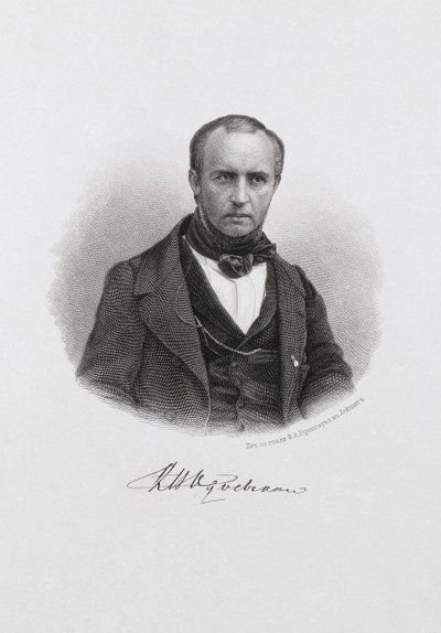 ウラジミール・フョードロヴィッチ・オドエフスキー王子の肖像1803-1869、c。 1874 作： Unbekannt