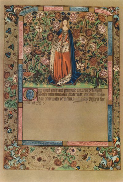 エリザベス女王の肖像...、c1441-1689、1948。 作： Unbekannt