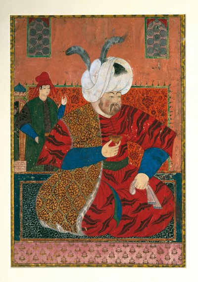 1570年から1590年のセリム2世1524-1574、オスマン帝国のスルタンの肖像 作： Unbekannt