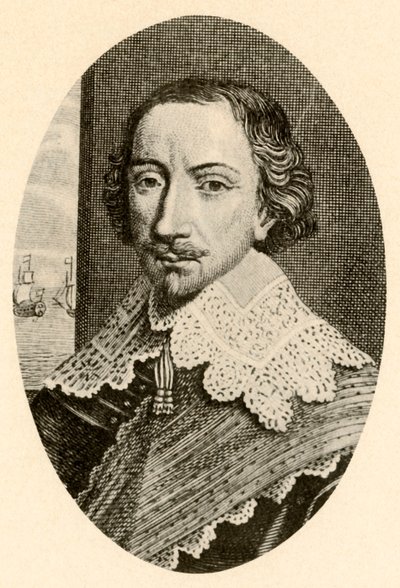 ジョン・ペニントン卿の肖像、ヴァンダイクの首輪を付けたイギリスの鎧、c1610-1630、1937。 作： Unbekannt