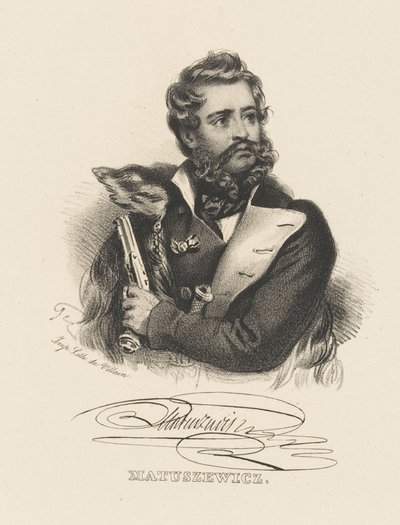 Wincenty Matuszewicz 1801-1830の肖像。 作： Unbekannt