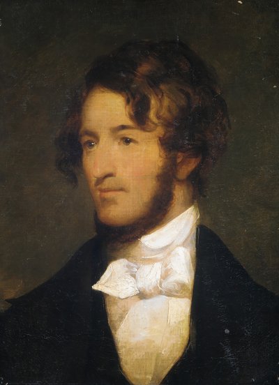 男の肖像、1800-1850。 作： Unbekannt