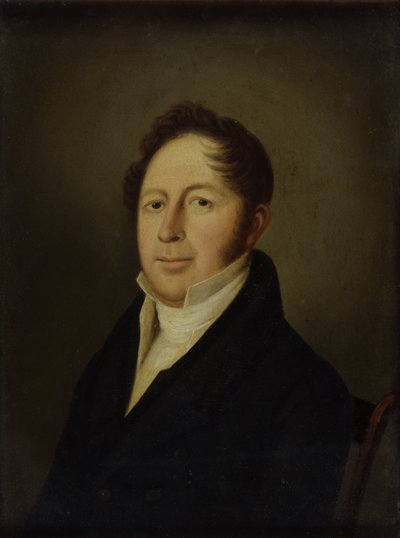 男性の肖像、カリフォルニア州。 1815年。 作： Unbekannt