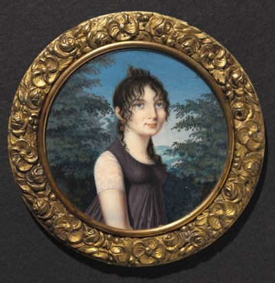 女性の肖像、c。 1805。 作： Unbekannt