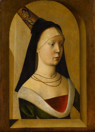 女性の肖像、ca。 1470-80。 作： Unbekannt
