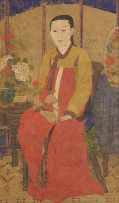 20世紀初頭の女性の肖像1920-40。 作： Unbekannt