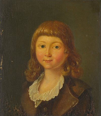 若い男の子の肖像、c。 17901795。 作： Unbekannt