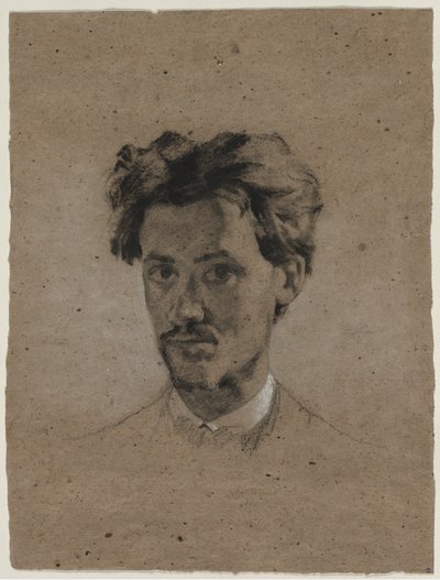 若い男の肖像、c。 1865-1875。 作： Unbekannt