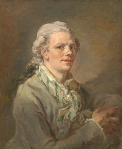 若い男の肖像、おそらくc。 1770年。 作： Unbekannt
