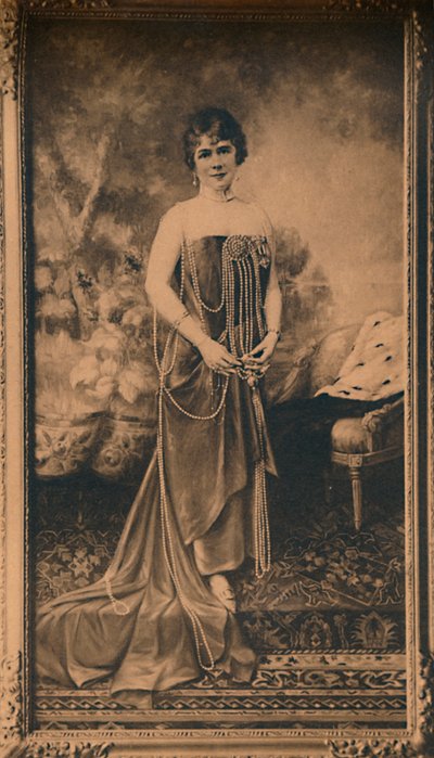 1927年、ベルギーのブリュッセルにあるキューバ大使館の女性の肖像画。 作： Unbekannt