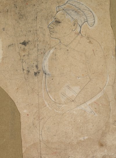 老人の肖像、c。 1700。 作： Unbekannt