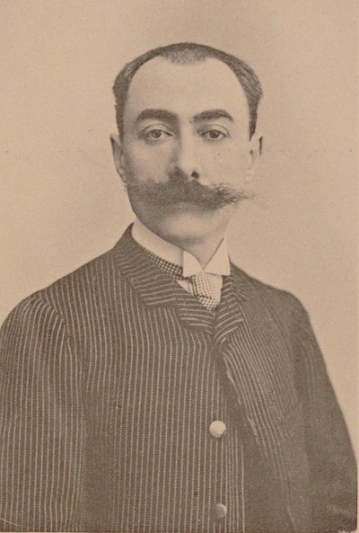 ピアニストで作曲家のアンドレ・メサジェの肖像（1853～1929年）。 作： Unbekannt