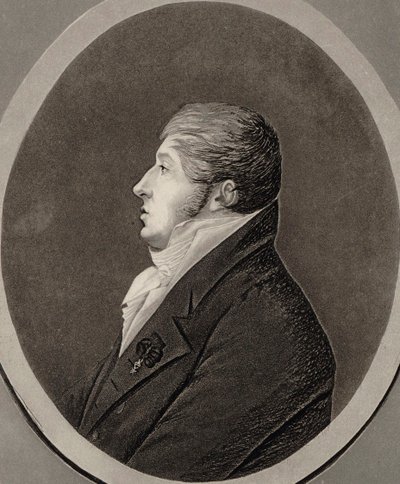作曲家NicolòIsouard 1775-1818の肖像。 作： Unbekannt