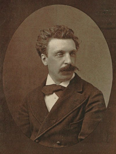 作曲家Victorin deJoncières1839-1903の肖像。 作： Unbekannt