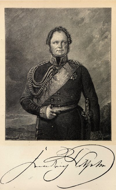 プロイセン王フリードリヒ・ウィリアム4世の肖像 1795-1861年 作： Unbekannt