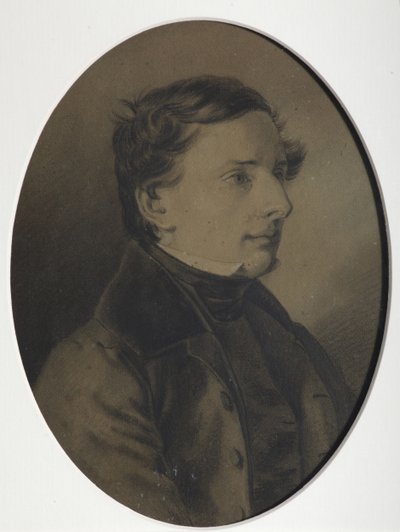 著者と辞書編集者ウラジミールダル1801-1872の肖像 作： Unbekannt