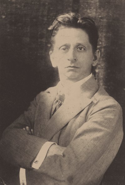 作曲家アレクサンダーフォンゼムリンスキー1871-1942の肖像。 作： Unbekannt