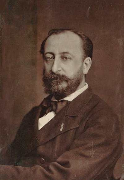 作曲家カミーユ・サン=サーンスの肖像 1835-1921, 1880. 作： Unbekannt