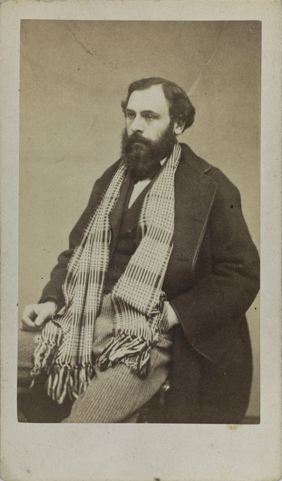 作曲家Ferdinand Poise（1828-1892）の肖像（1875年頃）。 作： Unbekannt
