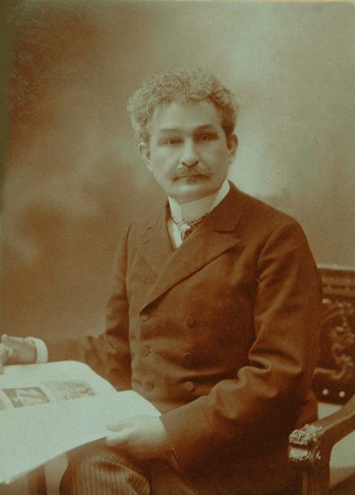 作曲家レオス・ヤナーチェク 1854-1928の肖像 1904年 作： Unbekannt