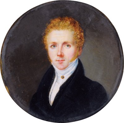 作曲家ヴィンチェンツォベリーニ1801-1835の肖像、c。 1830 作： Unbekannt