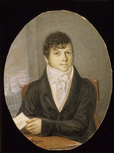 ダンサー、バレエマスター、脚本家の肖像Ivan Valberkh 1766-1819 作： Unbekannt