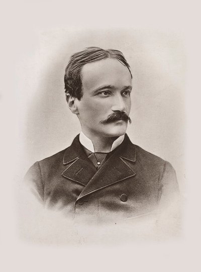 台本作家で作曲家のアリゴ・ボイトの肖像 1842-1918, 1884. 作： Unbekannt