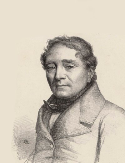 オペラ歌手ルイ・アントワーヌ・エレオノール・ポンシャールの肖像 1787-1866、1845年。 作： Unbekannt