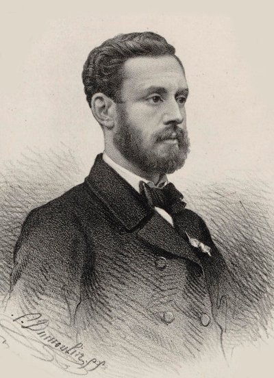 オルガン奏者で作曲家のルイ・ジェームス・アルフレッド・ルフェビュール・ヴェリーの肖像 1817-1869, 1855. 作： Unbekannt