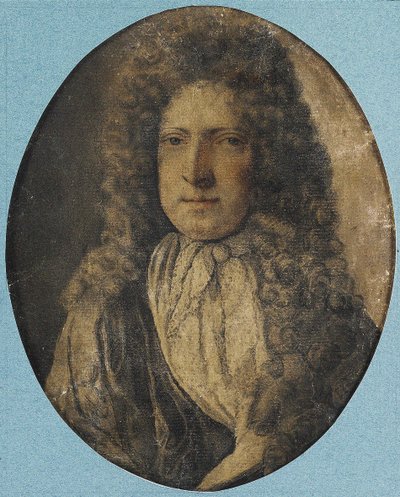 詩人ニコラス・ロウの肖像、1674～1718年、17世紀。 作： Unbekannt