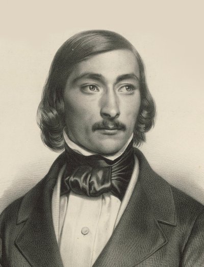 バイオリニストで作曲家のデルフィン・アラードの肖像、1815～1888年頃。 1840年。 作： Unbekannt