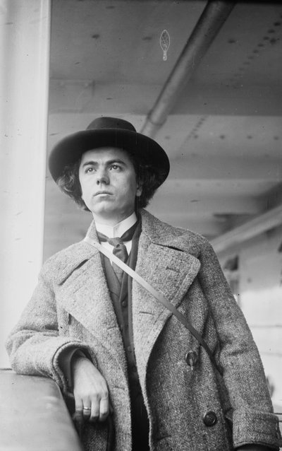 ヴァイオリニスト兼作曲家 Jan Kubelik 1880-1940 , ca 1910-1915 の肖像。 作： Unbekannt